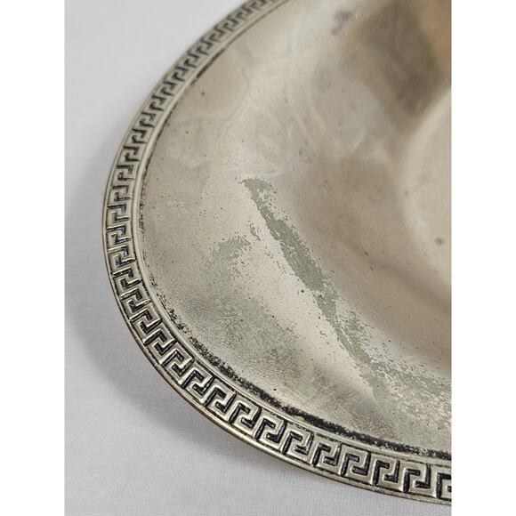 BRS Sheffield Apollo Nickel Silver Tray #3198 - Vintage Made In USA - Picture 6 of 14